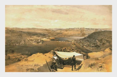 The Town Batteries of Sebastopol from the Advanced Parallel of Chapman