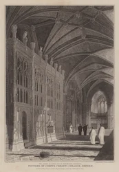 The Shrine of Bishop Foxe, Founder of Corpus Christi College, Oxford, in Winchester Cathedral
