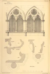 Windows in the Hall of the Monastery, Cluny, from 