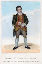 Mr Wilkinson as Michael in Free and Easy, 1822