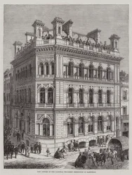 New Offices of the National Provident Institution in Eastcheap