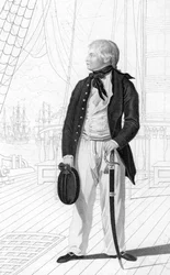 Prince William Henry as a Midshipman on Board the Prince George