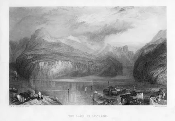 The Lake of Lucerne, 19th century