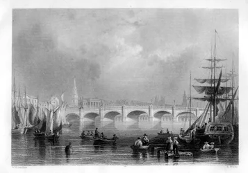 The Bridge and Broomielaw Quay, Glasgow, Scotland