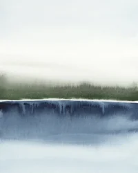 Serene Abstract Landscape