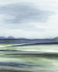 Serene Abstract Landscape