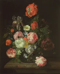 Flower in a Glass Vase