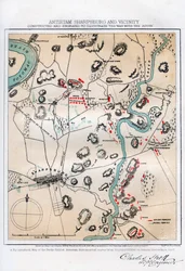 Map of Antietam, Sharpsburg and Vicinity, Maryland