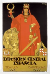 Exposicion General Espanola, Sevilla 1928 - Barcelona 1929 (Poster)