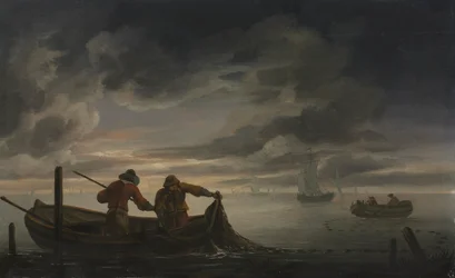 An Estuary Scene with Fisherman, second quarter of 1600s