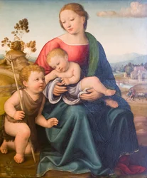 Madonna and Child with the Young St John