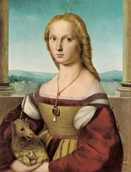 Portrait of a Young Lady with a Unicorn, 1505-1506