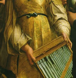 St. Cecilia surrounded by St. Paul, St. John the Evangelist, St. Augustine and Mary Magdalene, c.1513 (detail)