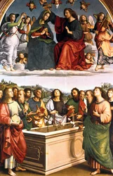 The Crowning of the Virgin, Oddi Altarpiece, 1502-1503