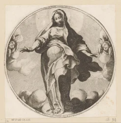 Mary in the Clouds (Sancta Maria Mater Dei)
