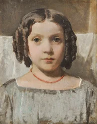 Girl with a Coral Necklace