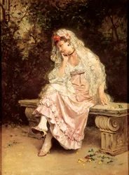 Young Woman in a Garden
