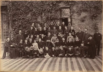 Primary Class, Bishop Cotton School, Shimla (recto)