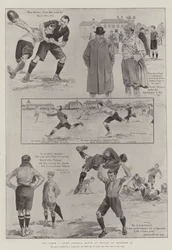 The North v South Football Match at Bristol, on 15 December
