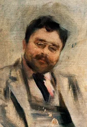 Portrait of Isaac Albeniz at 34 years old (detail)