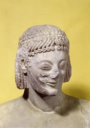 Head of the Rampin Rider, c.550-540 BC