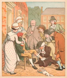 Neighbours Dressing the Good Man of Islingtons Bite