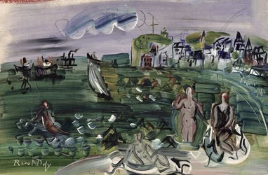Bathers in Sainte-Adresse
