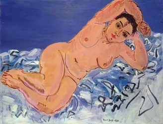Large Blue Nude