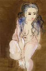 Nude Woman Seated