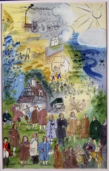 The Electricity Fairy by Raoul Dufy