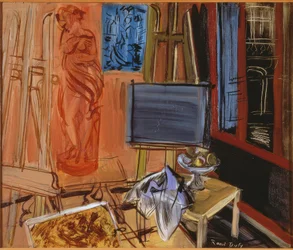 Studio with Bowl of Fruit