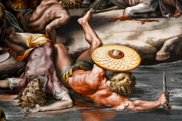 Battle of Milvian Bridge (detail)
