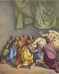 Jacob blessing his children