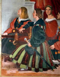 Papal Bearers (detail)