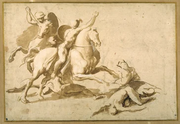 Study for a battle scene