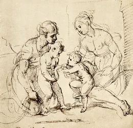 Design for the Holy Family from the Canigiani House in Munich