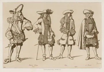 French gentlemen of the seventeenth century