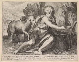 John the Baptist as a Youth by a Spring