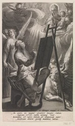 Luke the Evangelist Painting Mary with the Christ Child