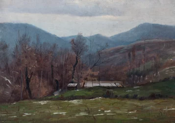 Landscape with Pond, March 1905