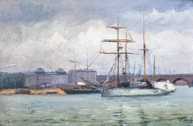View of the Port of Bordeaux