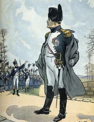 Portrait of Emperor Napoleon I (1769-1821) returning from exile to Elba