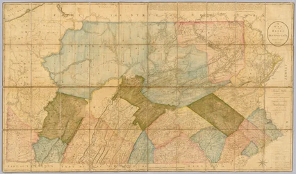 A Map of the State of Pennsylvania