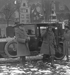 Field Marshal Earl Haig Arriving at Cologne, Germany