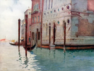 Corner of the Palazzo Dario