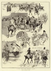 A Day with the Meynell Hunt