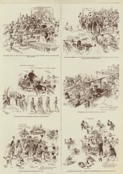 The Home Rule Session, Some "Daily Graphic" Sketches in Parliament