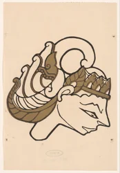 Head of a Wayang Puppet