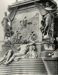 Berlin, Monument to Kaiser Wilhelm I, Base