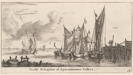 "Tocht Schuiten" or Spaarndam Fishing Boats